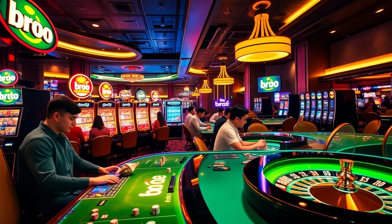 Experience the thrill of bro138 with vibrant slot machines and captivating casino action.