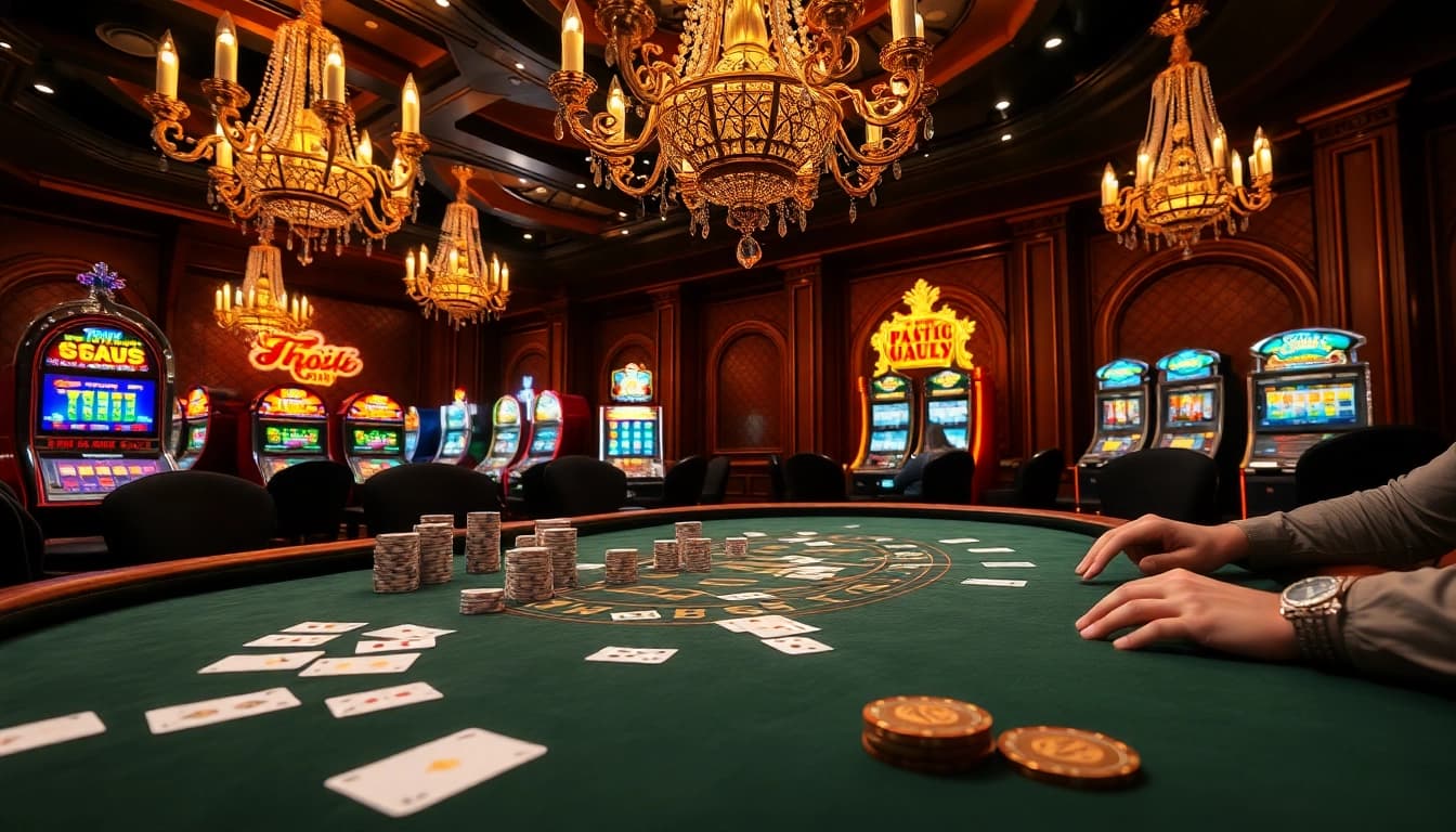 Experience the thrill of porn games at a vibrant casino table filled with high stakes excitement.
