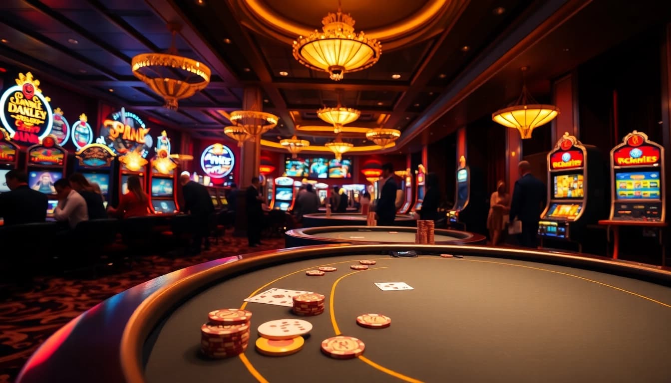 Experience the thrill of winning with singapore online casino free credit in a luxurious casino setting.
