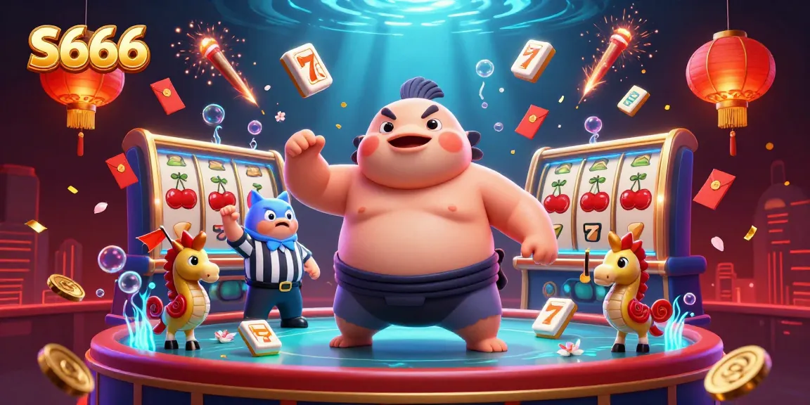 S666 showcases an underwater casino scene with vibrant characters and dynamic gambling elements for an engaging experience.