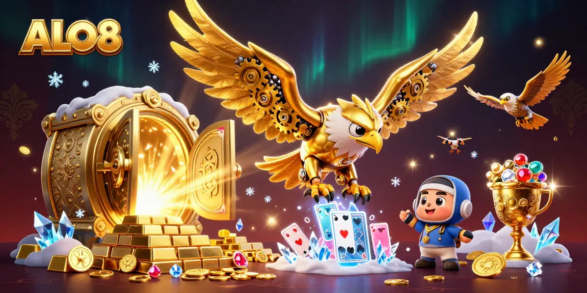 Engage with ALO8 and win big while enjoying a vibrant 3D casino experience filled with treasures.