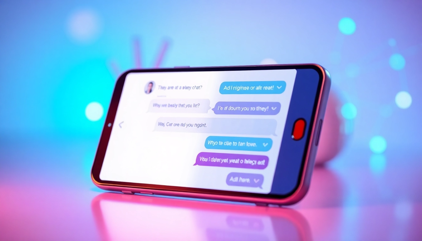 Engaging scene of AI chat simulation showcasing playful interactions about porn ai chat.