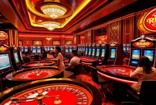 Experience the excitement at Nhà Cái RR88 with vibrant casino games and winning moments.