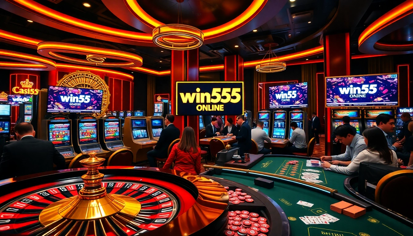 Experience the thrill of win55 online with engaging casino gameplay and vibrant visuals.