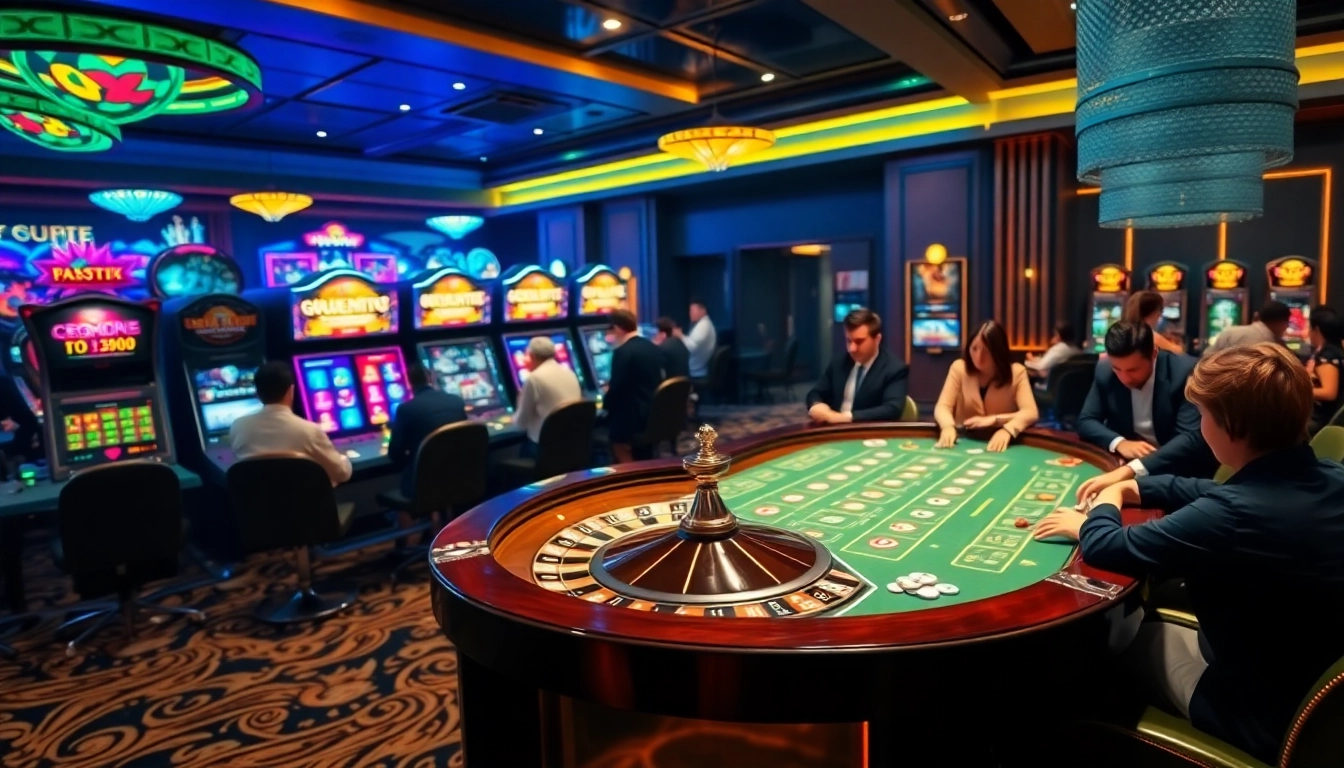 Experience high-stakes excitement at https://789win.apartments/ with a vibrant casino atmosphere featuring roulette and poker.