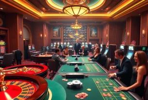 Exciting gameplay at CPC188.org showcasing roulette and poker tables.