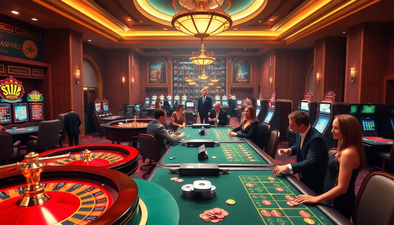 Exciting gameplay at CPC188.org showcasing roulette and poker tables.