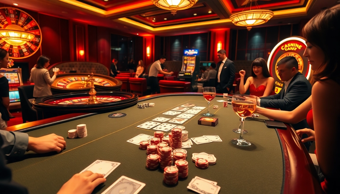 Tải sunwin and experience a luxurious casino atmosphere with poker, roulette, and engaging gamblers.