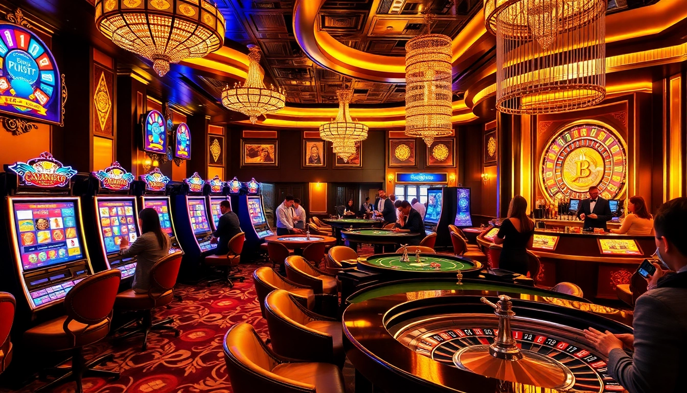 Experience the thrill of gambling at BK8 Thai, where slot machines and poker tables await players to test their luck.