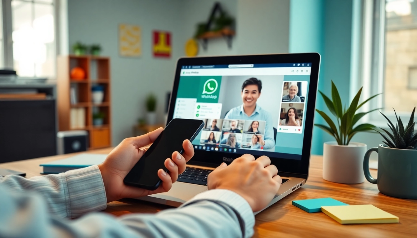 在快连官网使用 WhatsApp Web 与用户互动，在现代工作场所发送消息。