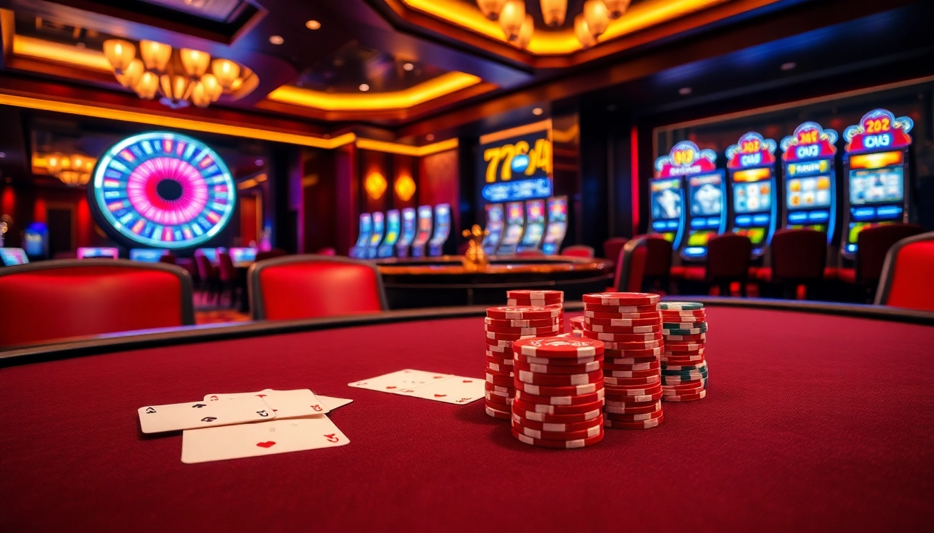 Experience the thrill of engaging games at 789WIN casino with vibrant tables and eager players.