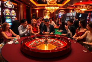 Engaged players enjoy top-tier casino games at 79 king, highlighting luxury gaming excitement.